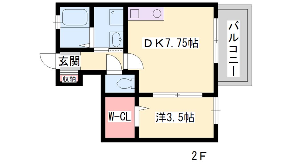 ラ・シェール 間取り図