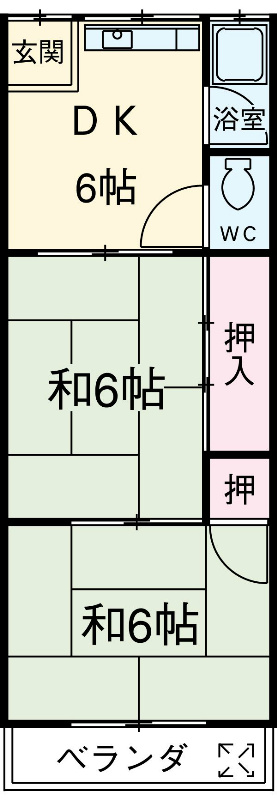 愛知県名古屋市守山区小幡中２丁目 間取り