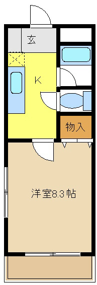 愛知県名古屋市天白区植田１丁目 間取り