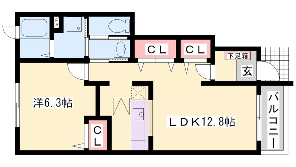 ドルチェＡ 間取り図