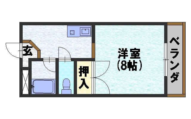 オーク長岡天神ＪＯＭＯ 間取り