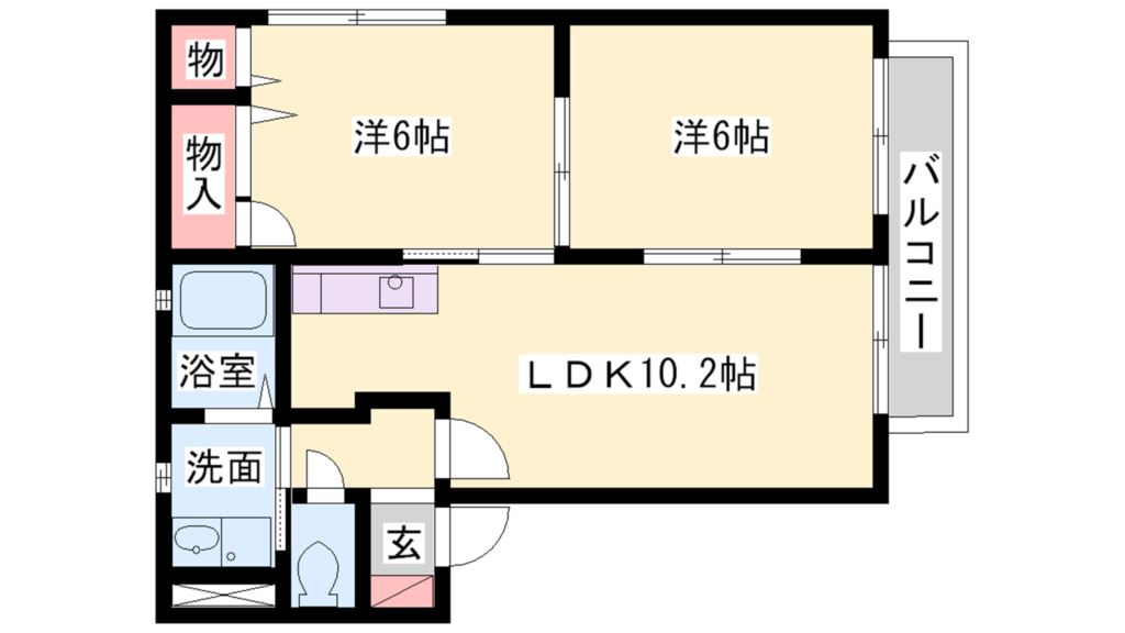 カーサチェレステ 間取り図