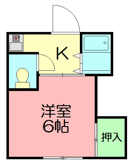 ベルウッド湘南 103号室 間取り