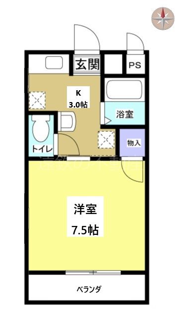 ベェーベ1996 間取り図