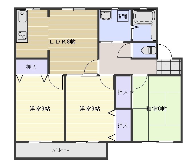 アルカディア高井 間取り