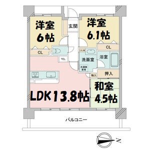 ＷｉｌｌＤｏ黒川 間取り図