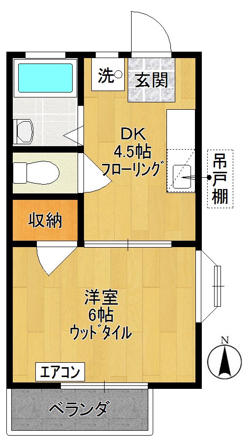 カームⅡ 間取り図