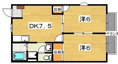 メゾン・ウェンドⅡ 間取り