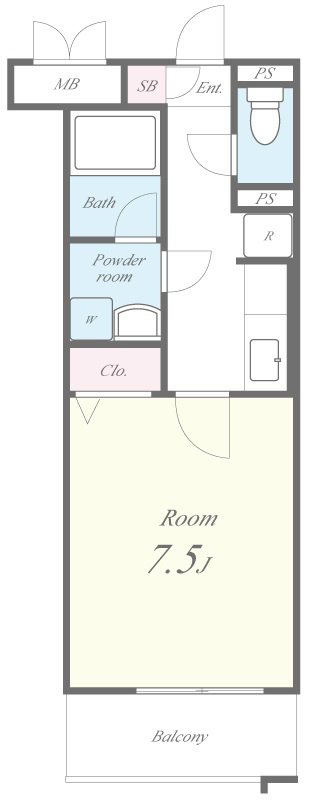グラント塚口 間取り図
