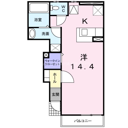 フレスクーラ 間取り図