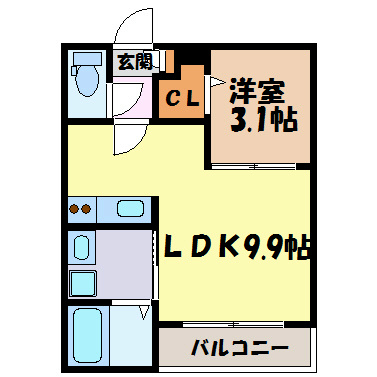 GRANDTIC黒川 間取り