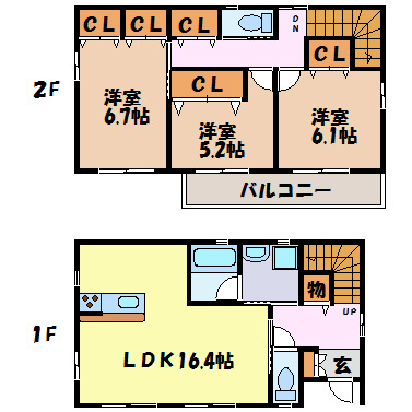 comodo八勝通 間取り図
