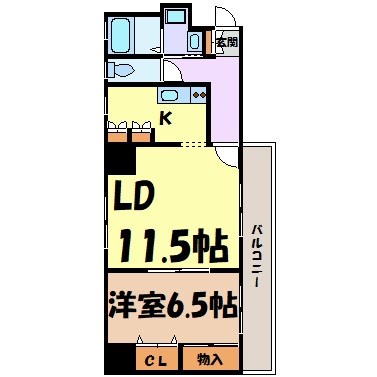 L.A上前津 間取り図