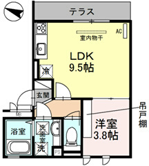 エムズ パリオ 間取り