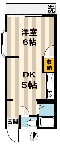 石倉ハイツ 間取り図