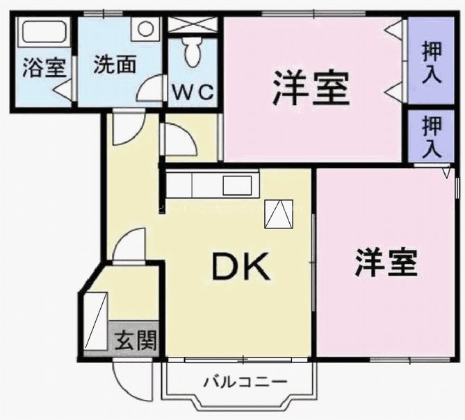 ラ・リヴィエールII 間取り図