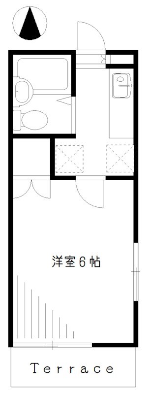 コーポ山内第２ 間取り