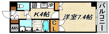 辻野ビル 間取り図