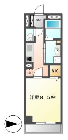 愛知県名古屋市中区新栄町１丁目 間取り