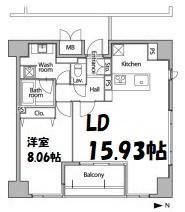 グラン・アベニュー栄 間取り図
