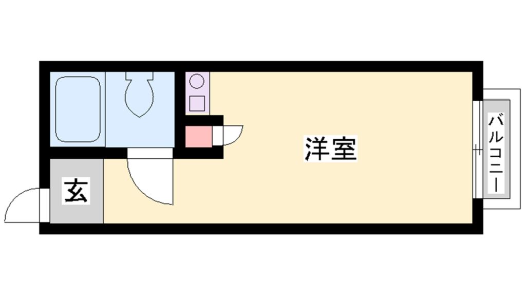 中岡ハイツ 間取り図