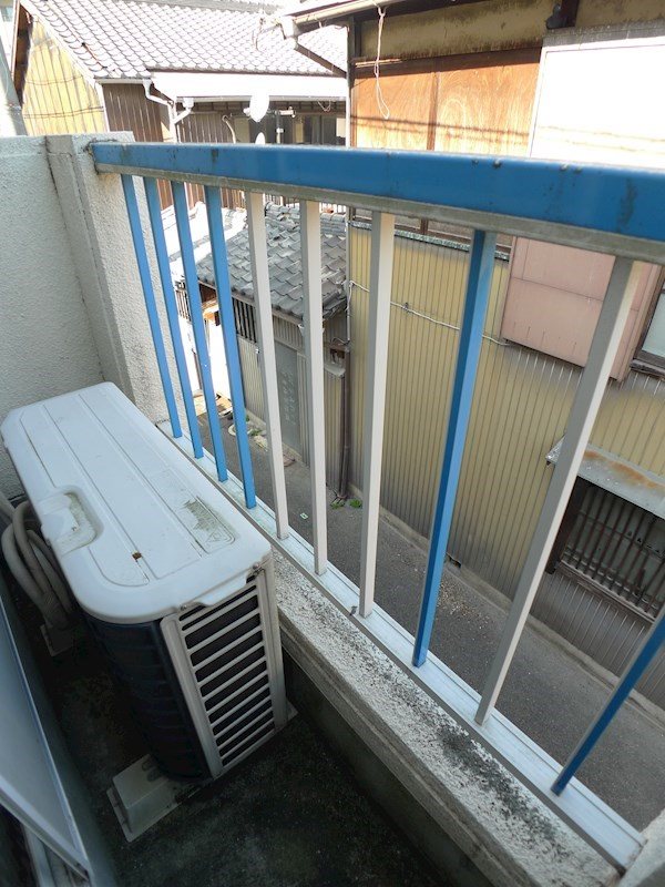 中岡ハイツ ベランダ