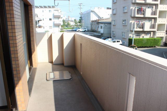 ひらのマンション ベランダ