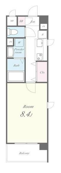 クレストⅠ 間取り図