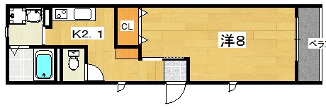 マハロハイツⅡ 間取り