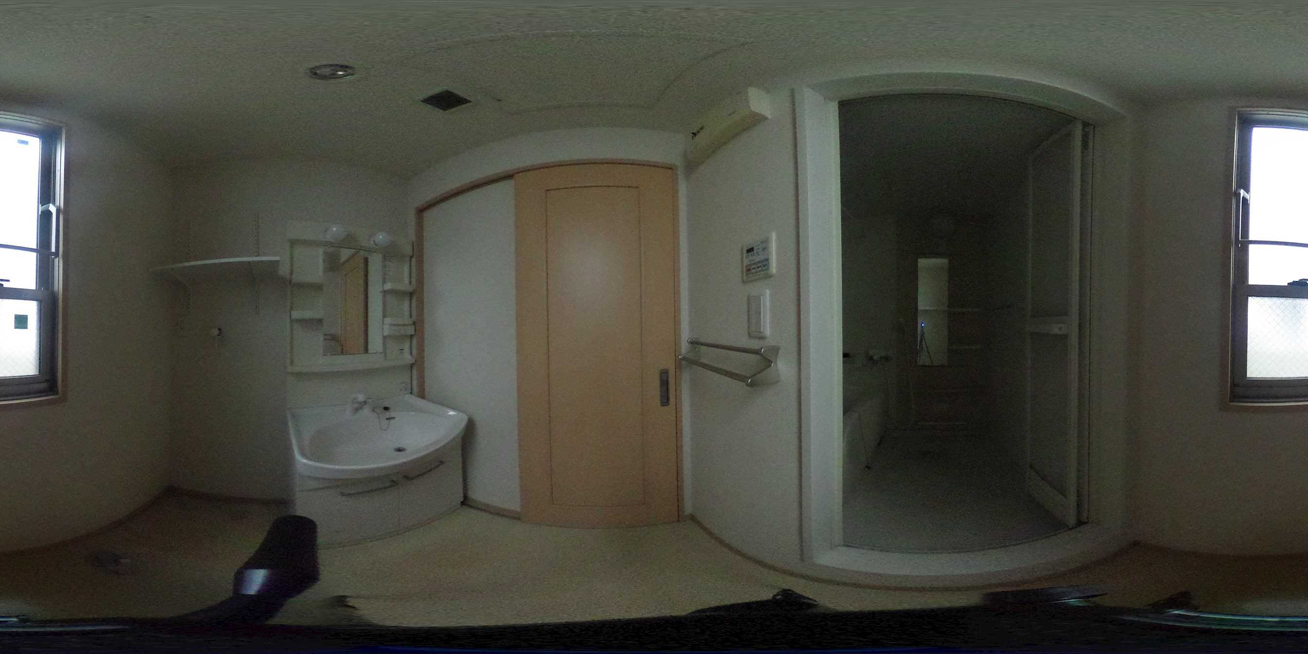 マハロハイツⅡ 洗面所