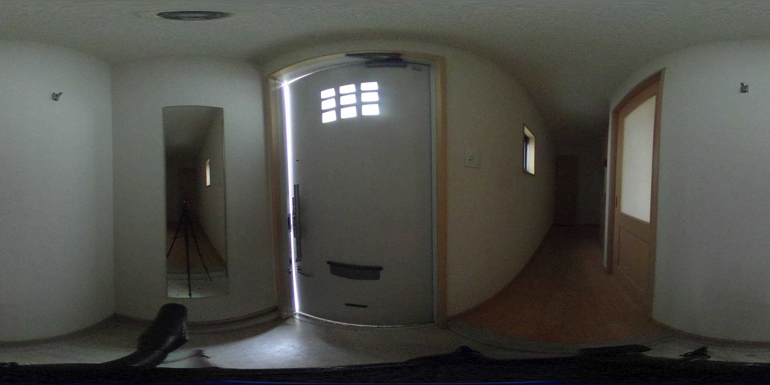 マハロハイツⅡ 玄関