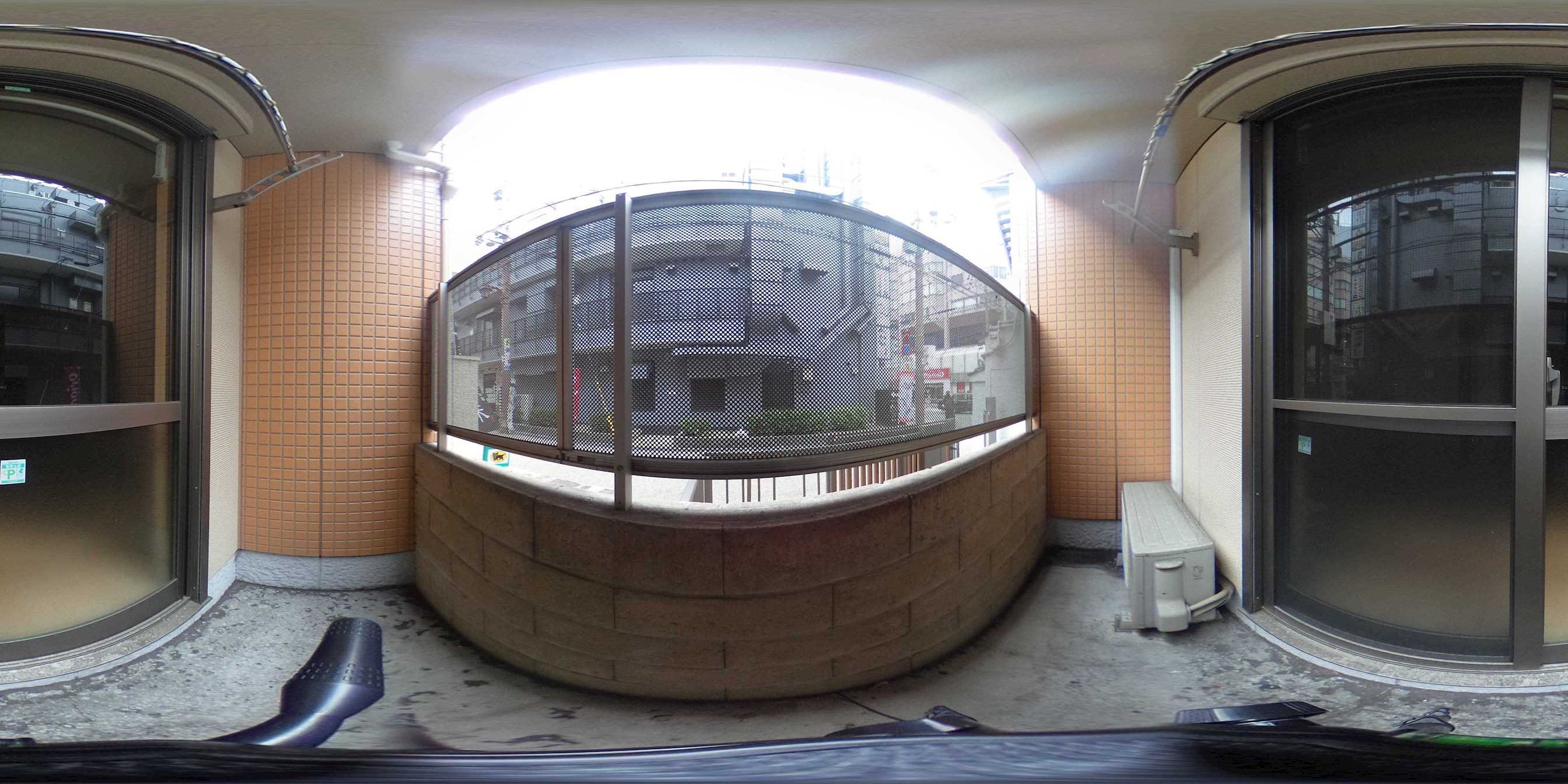 マハロハイツⅡ ベランダ