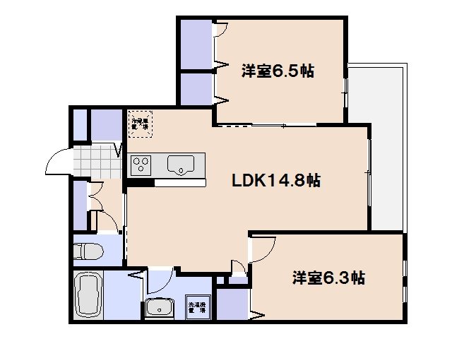 シャーメゾン井口 間取り