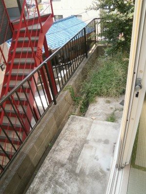 グリーンハイツ ベランダ