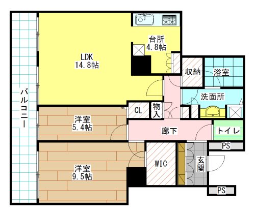 百道タワー 間取り