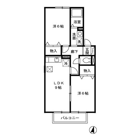 シンフォニー 間取り図