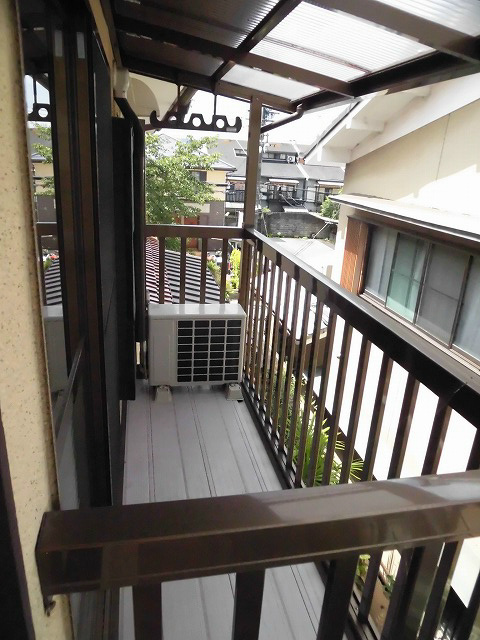 KITAKI荘 ベランダ