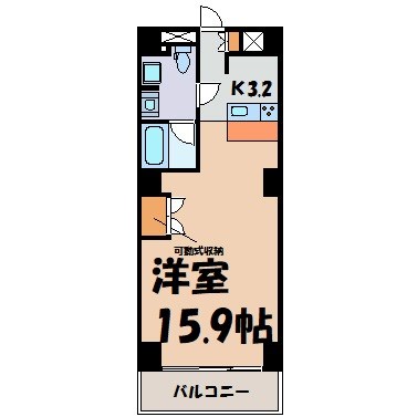 スクエア名駅南 間取り図