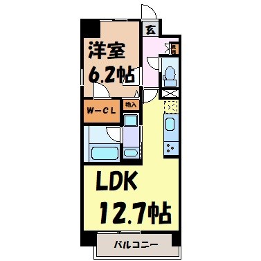 ファーストヴァンベール 間取り図