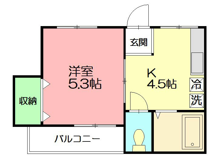 ベルハイム3 間取り