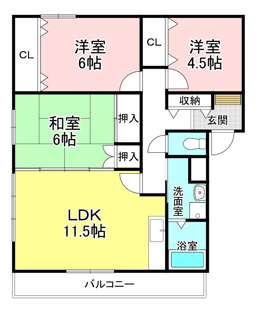 アステール三雲 間取り