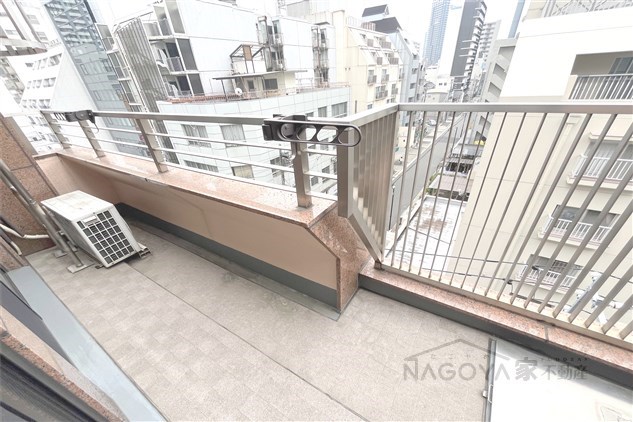 丸茂御園ビル ベランダ