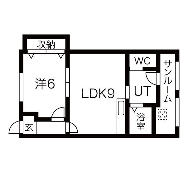 ポルトボヌール・ＧＳ 間取り図