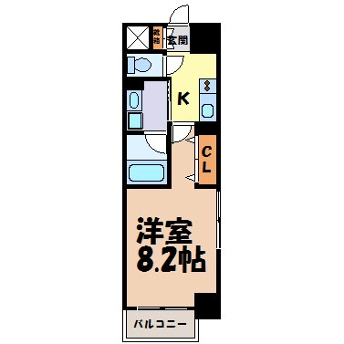 エルスタンザ千代田 間取り図