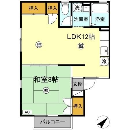 鹿児島県鹿児島市紫原３丁目3-28 間取り