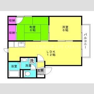 ディアス加友 間取り図