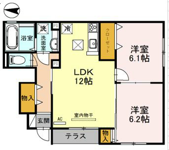 ラークヒルズ 間取り図