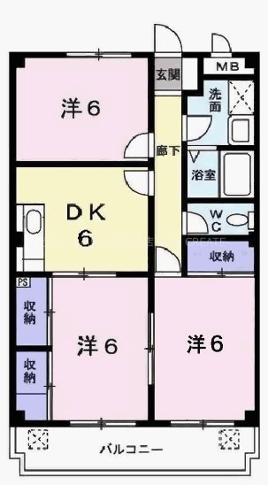 クラトンｅｙ 間取り図