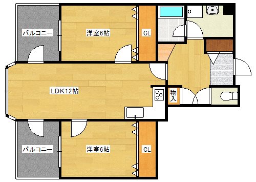 マンシオンタイラ 間取り