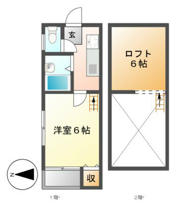 愛知県名古屋市千種区春岡２丁目 間取り